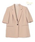 BEIGE， 【セットアップ対応】CINDY / ハーフスリーブジャケット