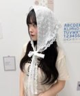 WEGO コットンレースバブーシュカ
