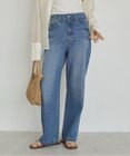 WEGO 【ANGIE VINTAGE/SMLサイズ展開】ワイドストレートデニムパンツ