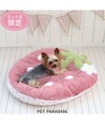PET PARADISE ネット店限定 ペットパラダイス くすみ苺 クッション M