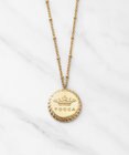 TOCCA LOGO COIN NECKLACE ネックレス