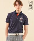 23区GOLF 【MEN】【吸水速乾/UVカット】エイトロックポロシャツ