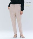 BEIGE， 【Lsize・セットアップ対応】CORBY / ウールピンタックバックサイドゴムパンツ