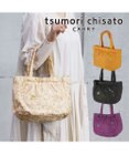 tsumori chisato CARRY 森のどうぶつ刺繍 トートバッグ