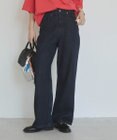 WEGO 【ANGIE VINTAGE/SMLサイズ展開】ワイドストレートデニムパンツ