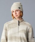 JOSEPH ABBOUD MOUNTAIN 【イタリア糸使用/軽量】ブークレーカモフラージュ ニット帽