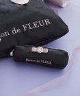 Maison de FLEUR リボンジャカードパールビジューロングポーチ