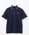 23区GOLF 人気NO.1ポロ【MEN】ピラミッドカノコ 半袖ポロシャツ