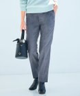 23区 【CLASSY.1月号掲載】ウールミルドストレッチ テーパードパンツ