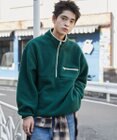 WEGO 【ユニセックス着用】フリース　ハーフZIPプルオーバー