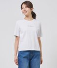 J.PRESS LADIES S 刺繍ロゴ Tシャツ