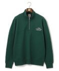 J.PRESS MEN インレージャージー ロゴハーフジップスウェット