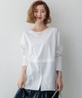 23区 L 【GLOW10月号掲載/洗える】ナチュラルコットンベアコンビ カットソー