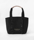 TOCCA 【A4サイズ対応】RIBBON FRILL CANVASTOTE キャンバストートバッグ