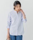 23区 S 【洗える】CANCLINI バンドカラー シャツ
