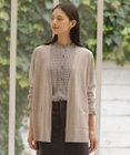 J.PRESS LADIES S 【洗える】KNIT BASIC ロングカーディガン