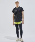 CW-X 【UNISEX】 CW-X ランニングシャツ メッシュ素材 涼しい着ごこち 大穴メッシュ仕様(脇下) スポーツウェア 半袖 3分袖 ユニセックス DLR165 /ワコール
