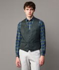 JOSEPH ABBOUD 【ストレッチ/スウェードタッチ/JAPANファブリック】コマ スウェード ベスト