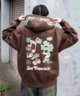 WEGO 【ユニセックス着用ITEM】別注BENDAVISグラフィックプルパーカー
