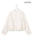 23区 【エステータ/Precious掲載】ヴィンテージコードレース ブルゾン