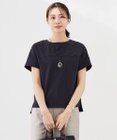 J.PRESS LADIES L 【WEB限定カラーあり・抗菌消臭・吸水速乾】サッカージャージー フレンチスリーブ カットソー