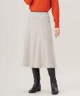 J.PRESS LADIES L 【洗える】ウールスムース スカート