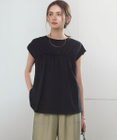 23区 L 【SLOW/一部店舗限定】シャーリングデザイン 2WAY カットソー