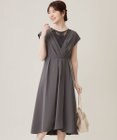 ANY SIS 【Lily Calin】カシュクールタック ドレス