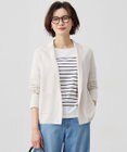 J.PRESS LADIES 【洗える】Cotton Acetate ニット ジャケット