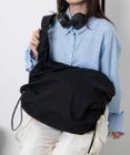 WEGO 【ユニセックスITEM/A4サイズ収納可能】サイドドロストキャンバスショルダー