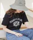 WEGO 【ANGIE VINTAGE】カレッジロゴプリントTee