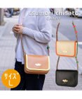 tsumori chisato CARRY カラーコンビエコレザー ショルダーバッグ