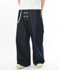 WEGO ファイヤーマンバギーデニムパンツ