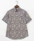 JOSEPH ABBOUD 【新作・英国・リバティ社】リバティタナローンプリント 半袖シャツ