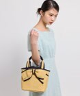 TOCCA BIG RIBBON SUMMER POCHETTE かごバッグ