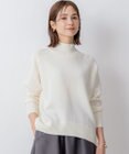 組曲 【8色展開・WEB限定】ウールカシミヤミックス ハイネック ニット