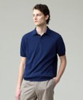 J.PRESS MEN 機能×縫製₌快適な着心地 「高見え」ニットポロ【接触冷感 / 洗える】ホールガーメントニット ポロシャツ