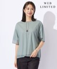 J.PRESS LADIES L 【WEB限定】シアーレイヤード ツイン カットソー