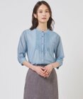 J.PRESS LADIES S 【一枚で着映え】シアーピンストライプ カットソー
