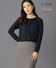 BEIGE， 【L-size】ALINE / ロングスリーブブラウス