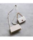 UNBILLION カシュカシュ cachecache / チェーンミニバッグ2個セットショルダー