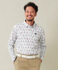 23区GOLF 【MEN】白夜ゴルフ柄 長袖シャツ