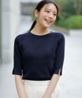 ANY SIS 【好印象ブライトニット】コクーンスリーブ ニット
