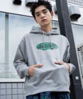 WEGO 【ユニセックス着用ITEM】リラックスフィットオーバルロゴパーカー