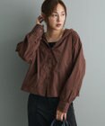CRAFT STANDARD BOUTIQUE 梯子レースフード付きブラウス