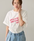 AMERICAN HOLIC 発泡プリントTシャツ