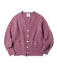 J.PRESS MEN 【J.PRESS ORIGINALS】SHETLAND WOOL SHAGGY SADLE CARDIGAN