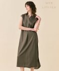 BEIGE， 【WEB限定・洗える】MELISSA / バックシフォンスキッパーロングワンピース