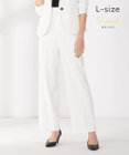 BEIGE， 【L-size】LUIZA / ワイドパンツ