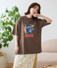 Green Parks スティッチ／ウ゛ィンテージ風ピグメントＴシャツ